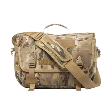 Military Nylon Waterproof Lightweight Shoulder Bag Messenger Tactical Laptop Bag For Outdoor Hunting Military Accessories
