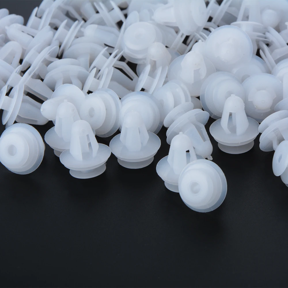 Автомобильные крепежные зажимы 100 шт. отверстие 9 мм крышка бампера автомобильной