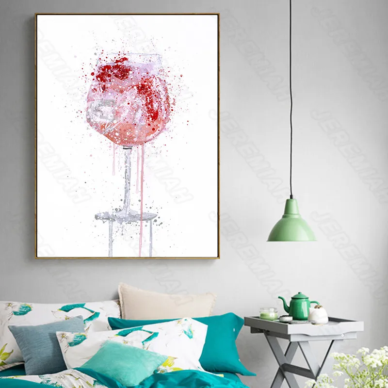 

Donut Hamburger Food Poster Nordic Style Wall Art Canvas Print Painting Modern Living Room Decoration