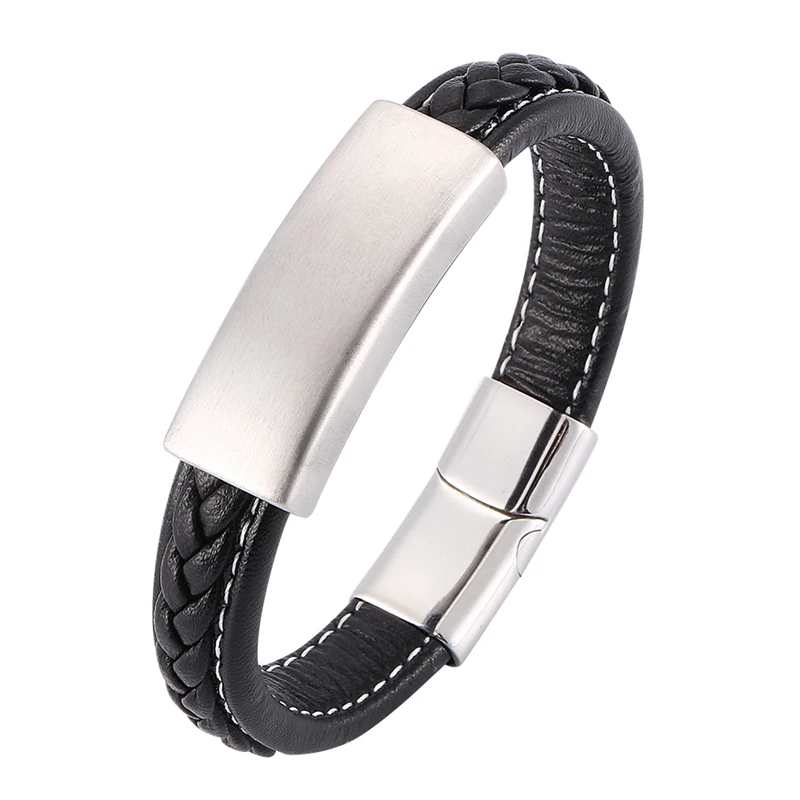 

2021 Fashion Men Bangle 316L Stainless Steel Bracelets For Male Bracelet Jewelry Wristband Gift BB0190