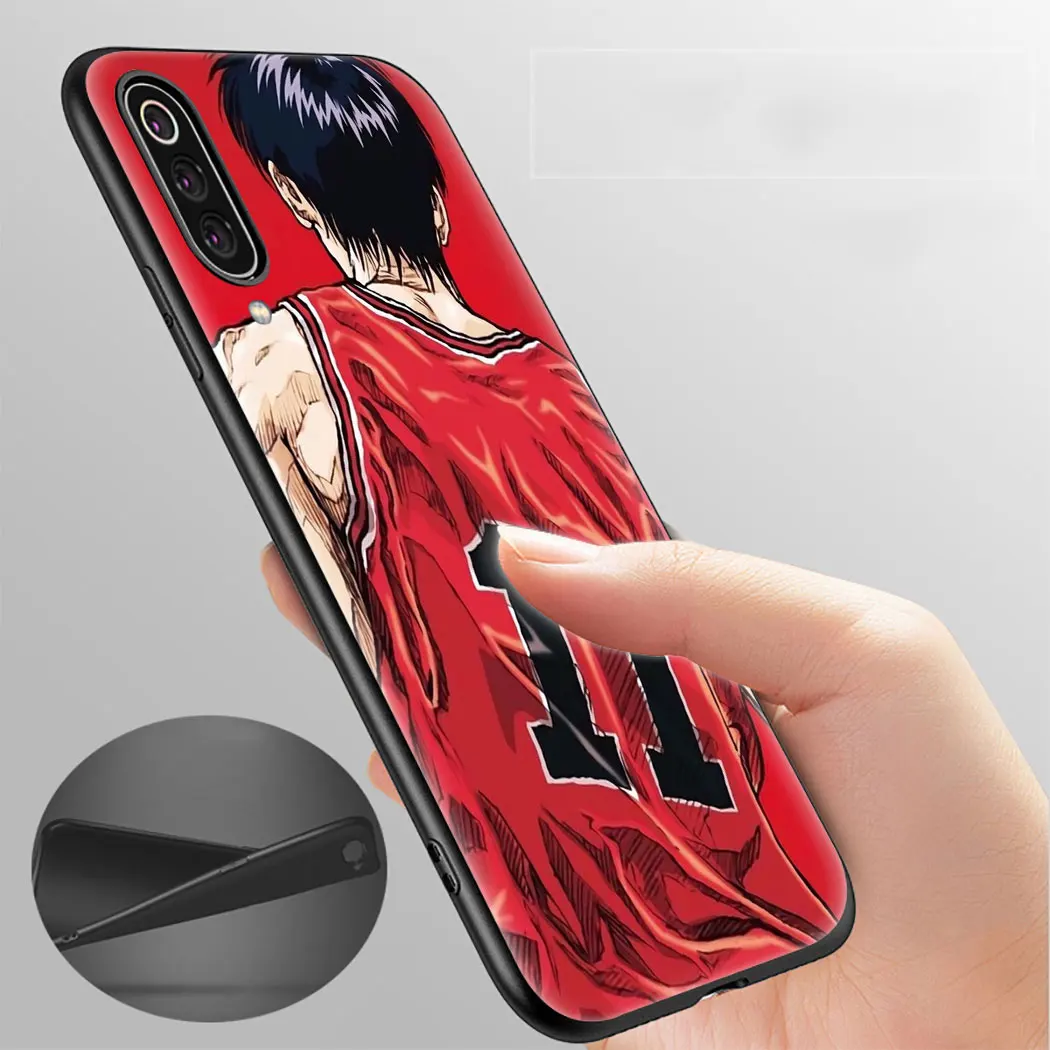 Мягкий чехол для телефона Slam dunk Anime случай Redmi Примечание 4X5 7 K20 6 Pro 5A Prime Go |