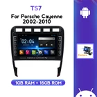 Автомобильное радио, IPS сенсорный экран, Android, для Porsche Cayenne 2002-2010, автомобильный мультимедийный видеоплеер, GPS-навигация, стерео, Bt, DVD, камера