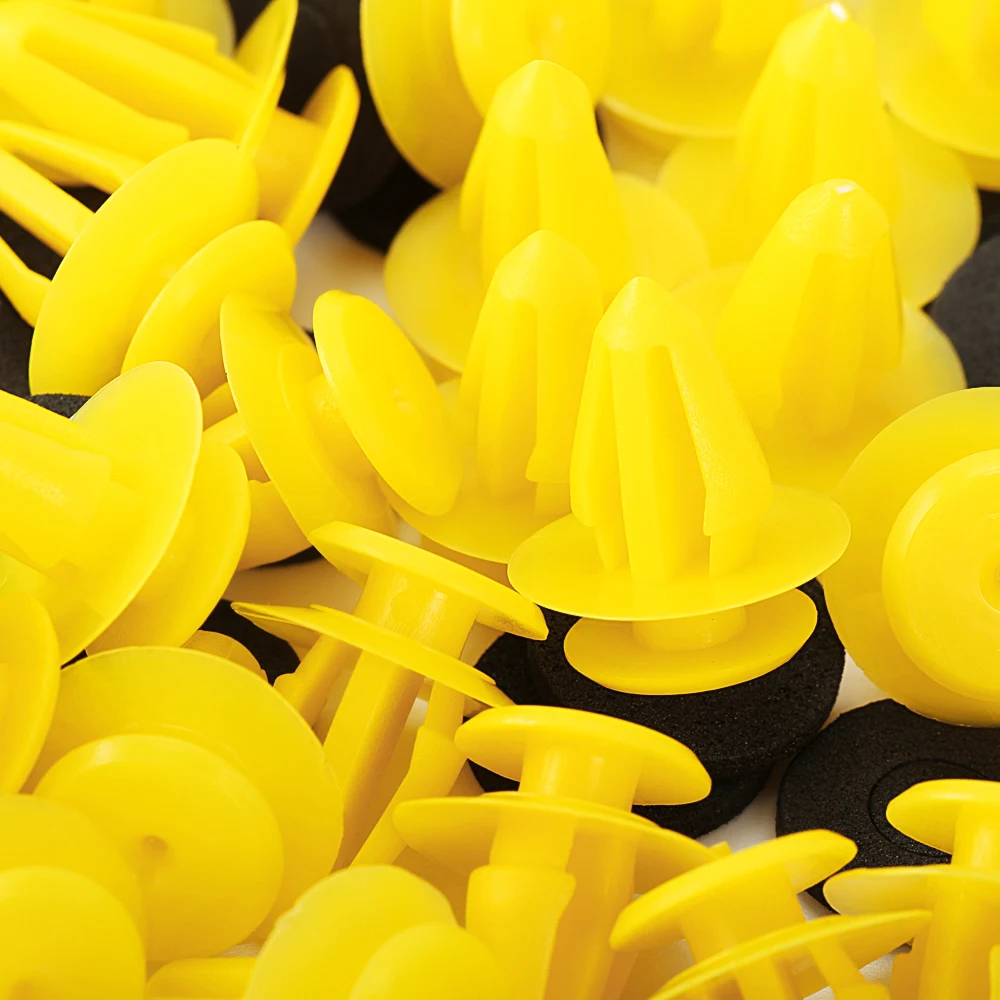 50 шт. автомобильные крепежные зажимы автомобильный пластиковый фиксированный