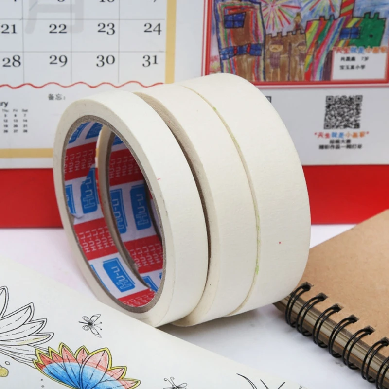 

Masking Tape 15/18/24mm Single Side Tape Adhesive Crepe Paper For Oil Painting