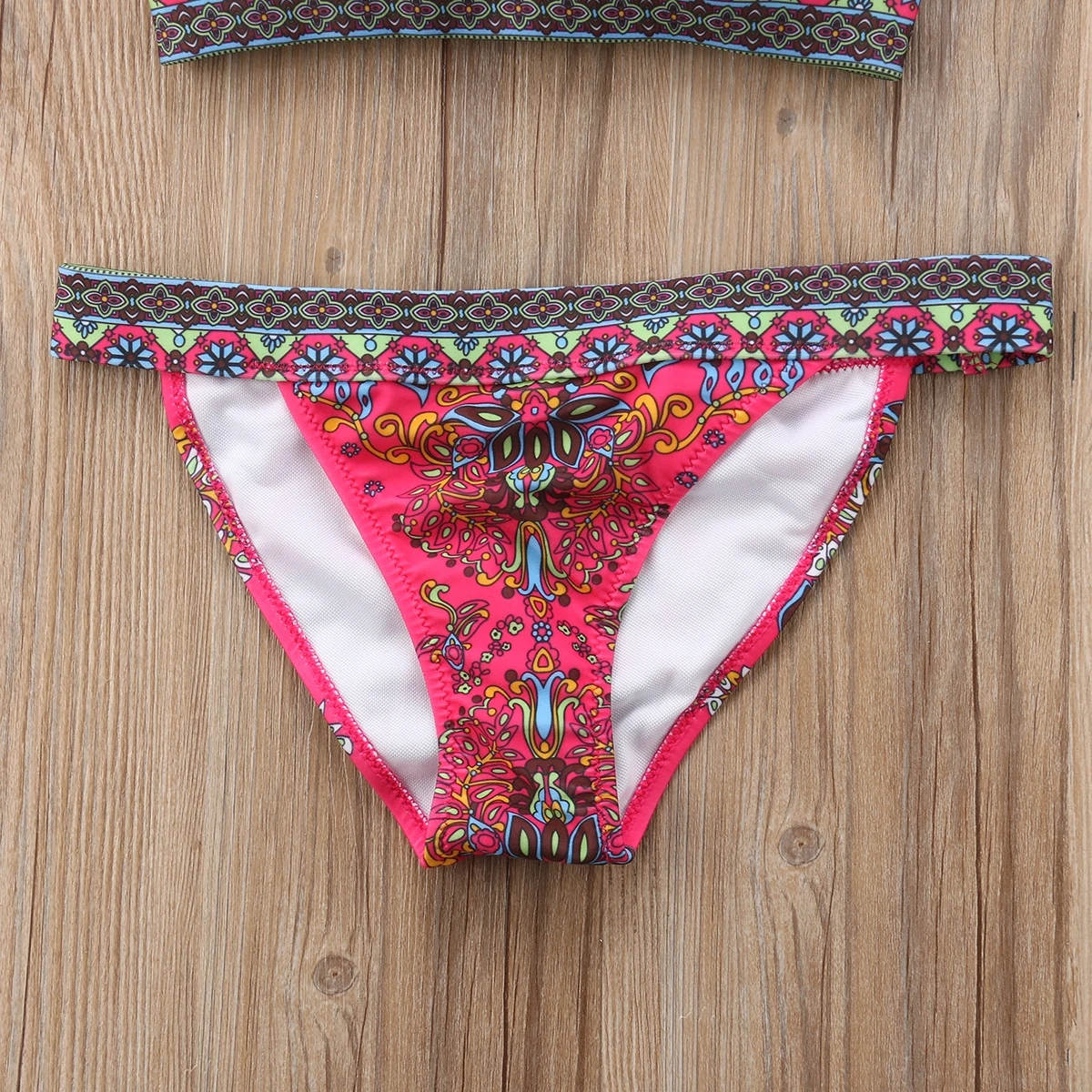 

New Floral Printed Women Bikini Set Push-up Swimsuit Bandage Swimming Costume Bathing Suit Swimwear Monokini Beachwear