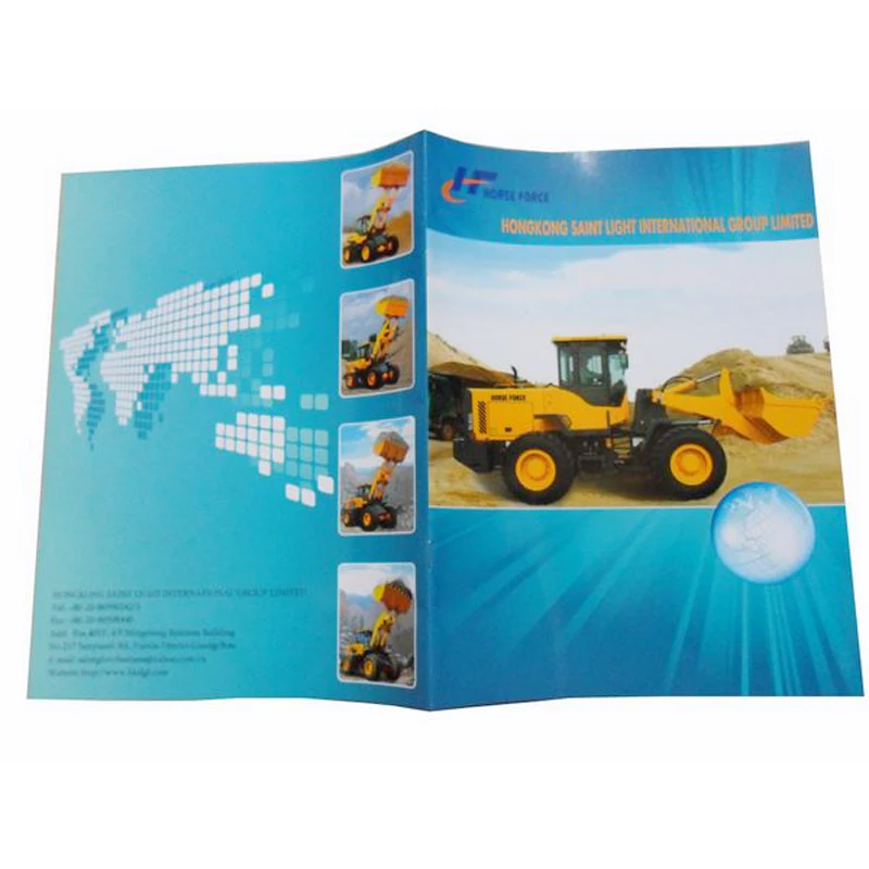 Customized printing A4 28 pages including cover product catalogue