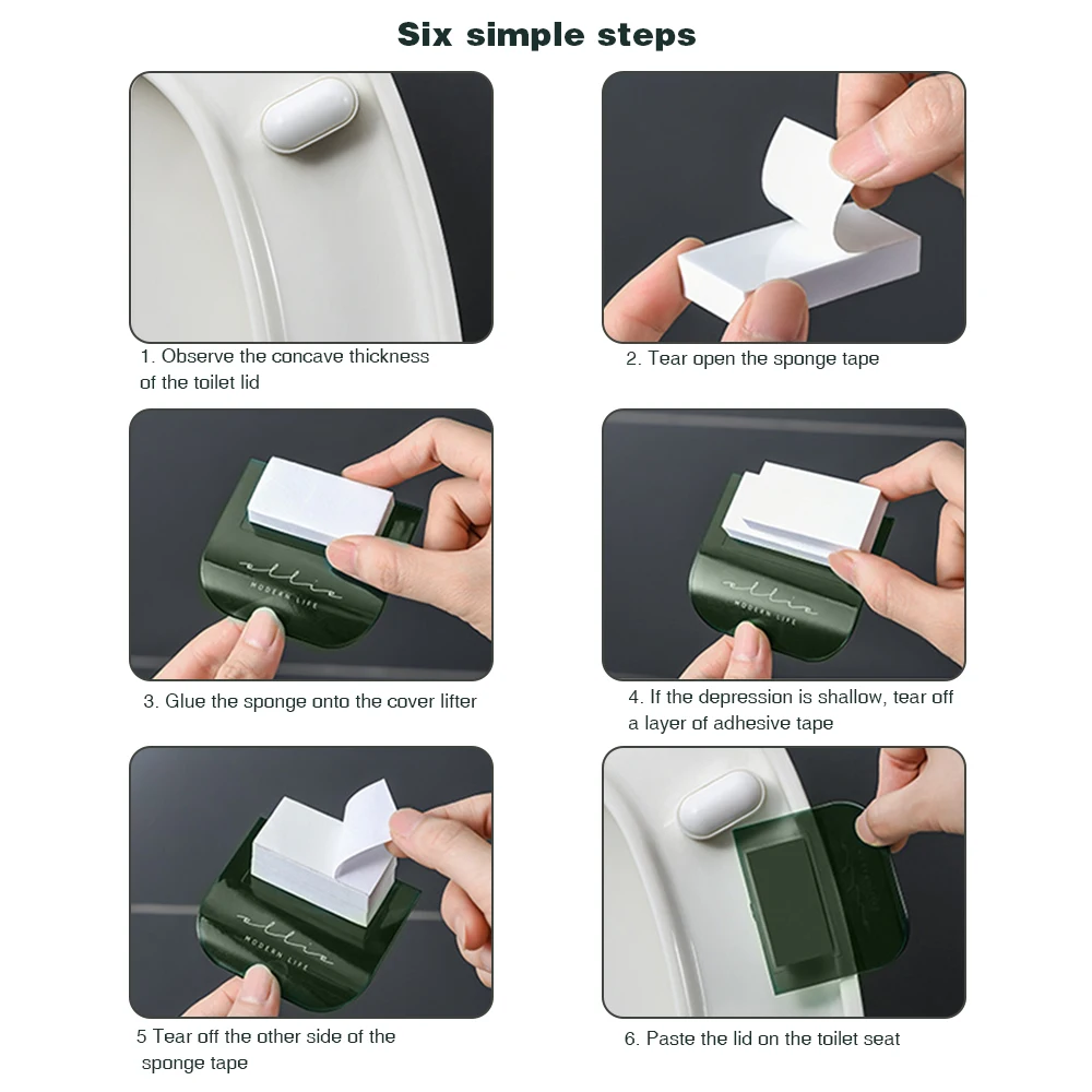 

Toilet Seat Holder Lifter Sanitary Closestool Seat Cover Lift Handle Toilet Seat Cover Lifter Bathroom Home Cleaning Tool hogar