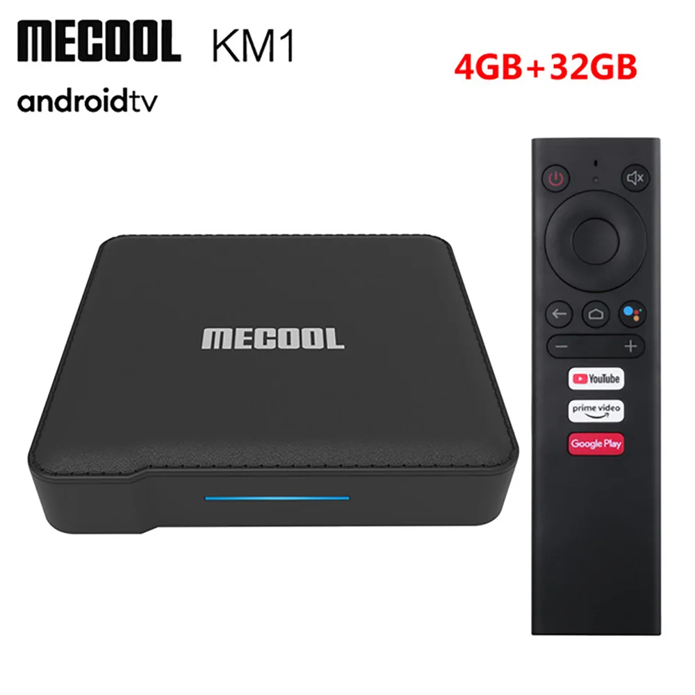 2020 Mecool KM1 ATV Google Сертифицированный Android 9 0 TV Box Amlogic S905X3 Smart 4K HD медиаплеер 2 4G 5G wifi tvbox |