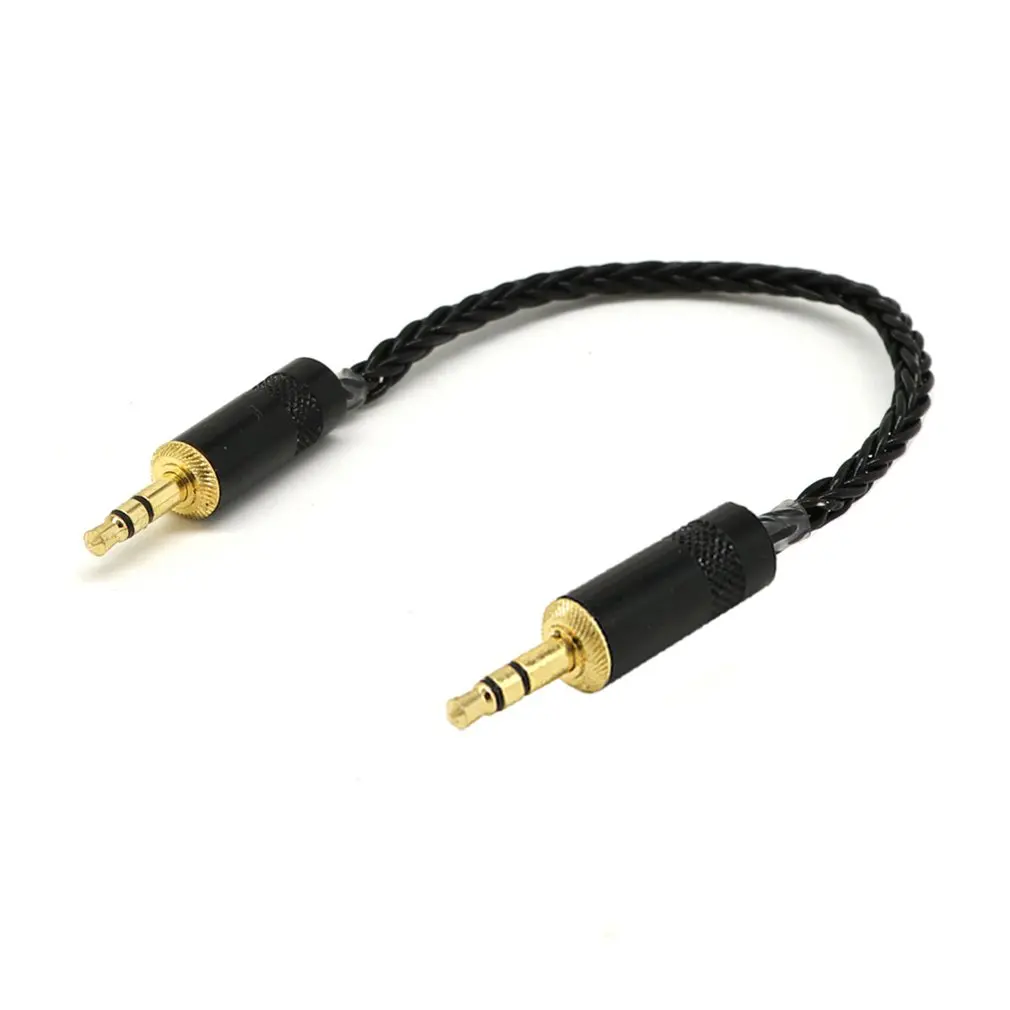 Ручной работы сбалансированный 2 5 мм/4 4 мм до 3 Adpter 8 Core аудио кабель серебро