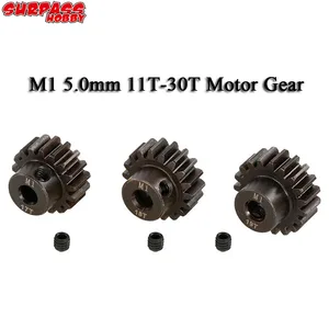 Мотор-редуктор M1 5 мм, 11T-13T14T-16T17T-19T20T-22T для 18 RC багги, автомобиля, монстра, грузовика, Бесколлекторный двигатель, 3 шт.
