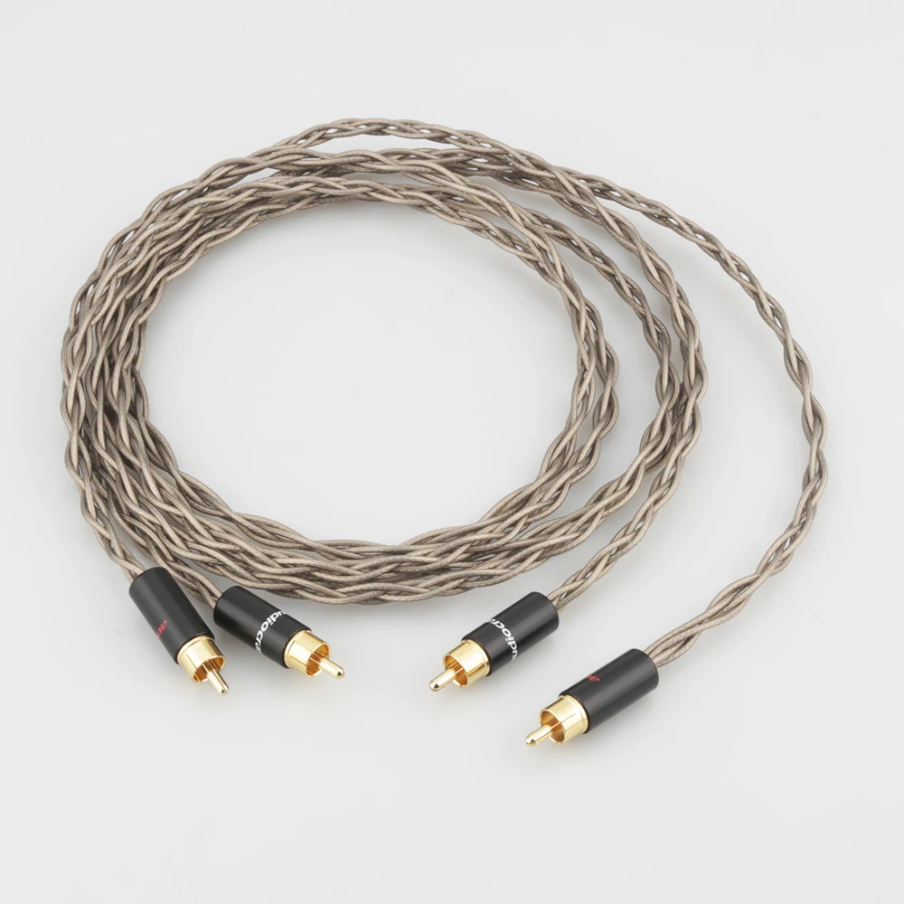 HI End Odin посеребренный сигнальный кабель RCA соединительный аудио аналоговый phono