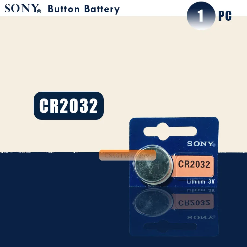Оригинальные батарейки cr2032 SONY 3 в литиевая батарея для монет часов пультов