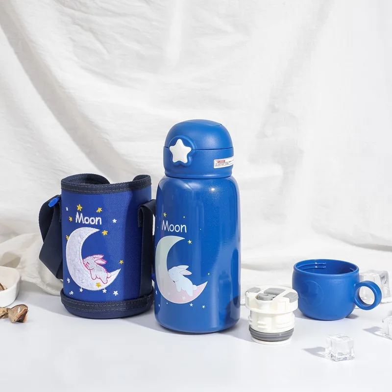 550 мл чашка для кормления ребенка термос молока из нержавеющей стали детей