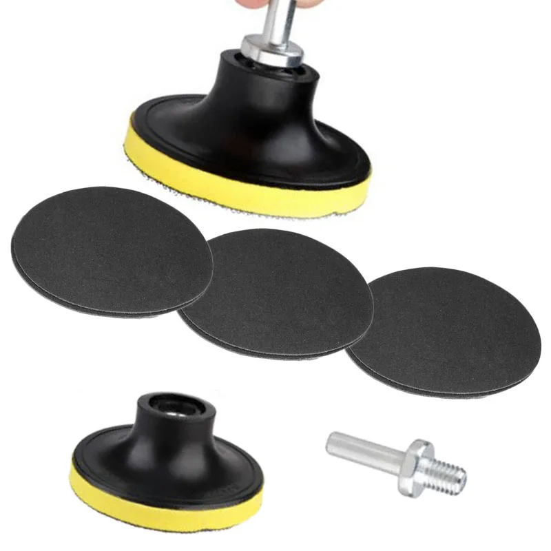 

Car Polishing Sandpaper Mandrel Polished Plate Detail Performance Repair Tools