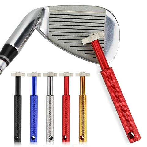 Инструмент для гольфа, железная заточка для клюшек для гольфа, инструмент для очистки пазов, лезвие VU, 6 резаков, аксессуары для гольфа, практика очистки