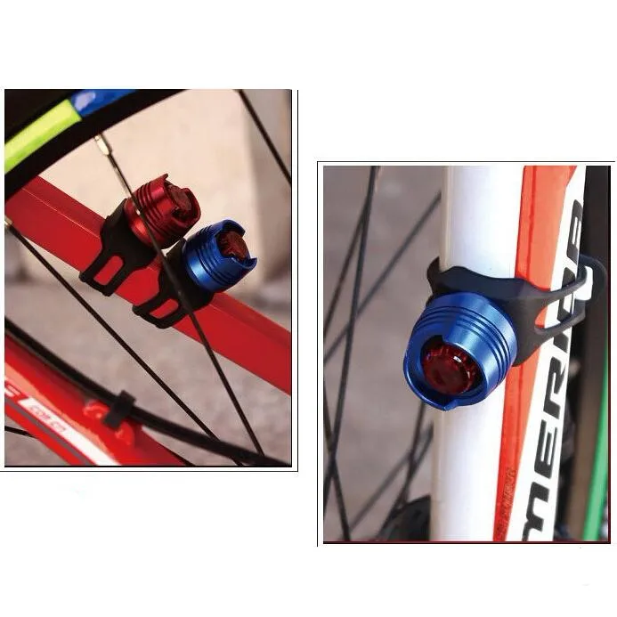 

LED Waterproof Bike Bicycle Cycling Front Rear Tail Helmet Red Flash Lights Safety Warning Lamp Cycling Safety Caution Light T47