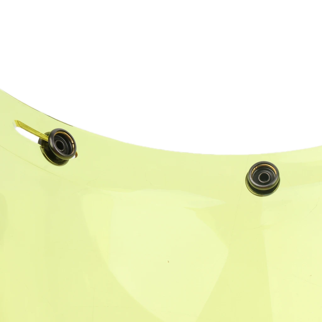 2 Pieces Plastic Motorcycle Bubble Wind Shield Visor Lens Fit for Harley Helmets | Автомобили и мотоциклы