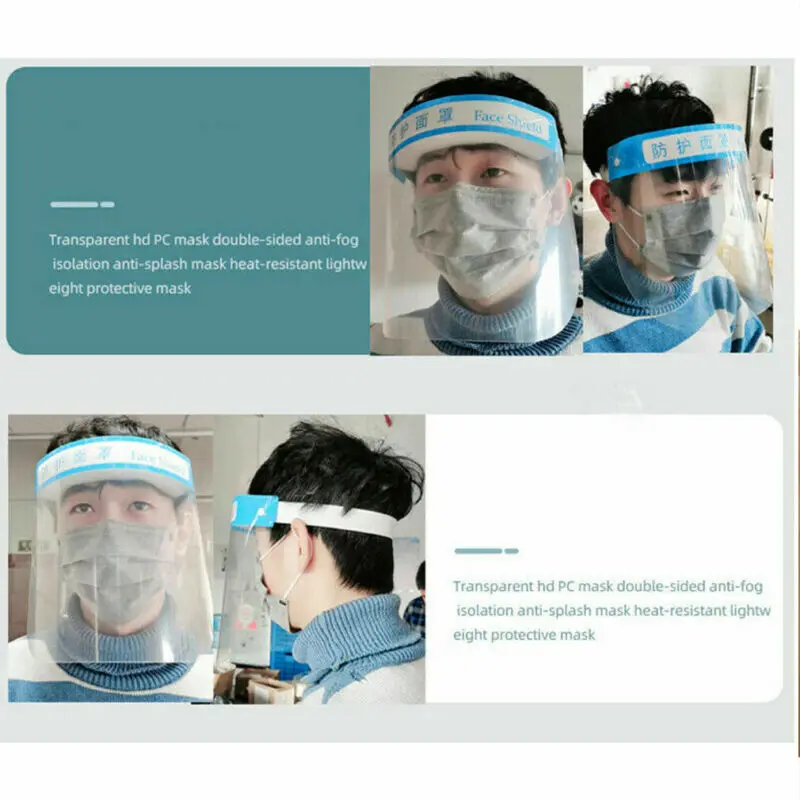 Отличная маска на все лицо медицинская противотуманная защитная экран