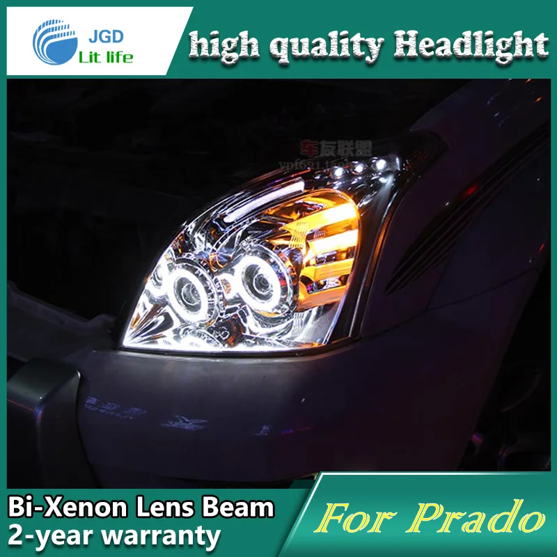 Чехол для автомобильной фары Toyota Prado 2003-2009 светодиодные фасветильник s DRL дневные