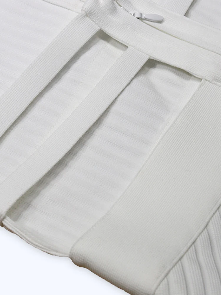 

European And American Bandage Sleeveless Backless Sexy Ladies Slim Skirt