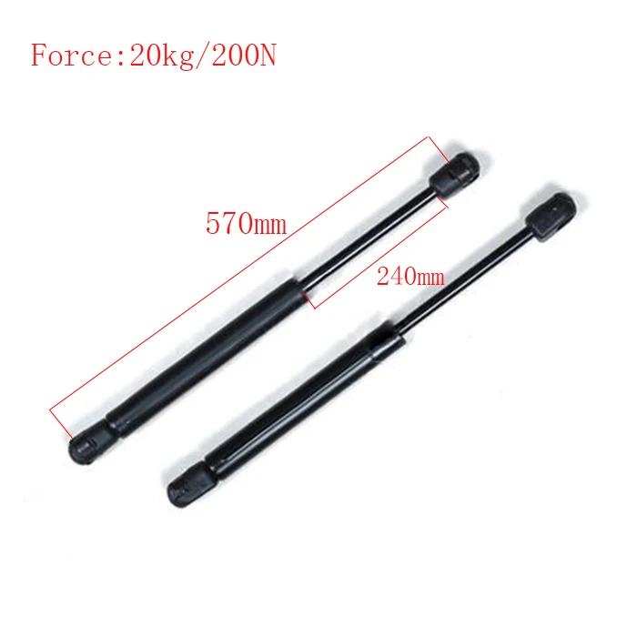 

Free shipping 570mm central distance, 240 mm stroke, pneumatic Auto Gas Spring for car , Lift Prop Gas Spring Damper