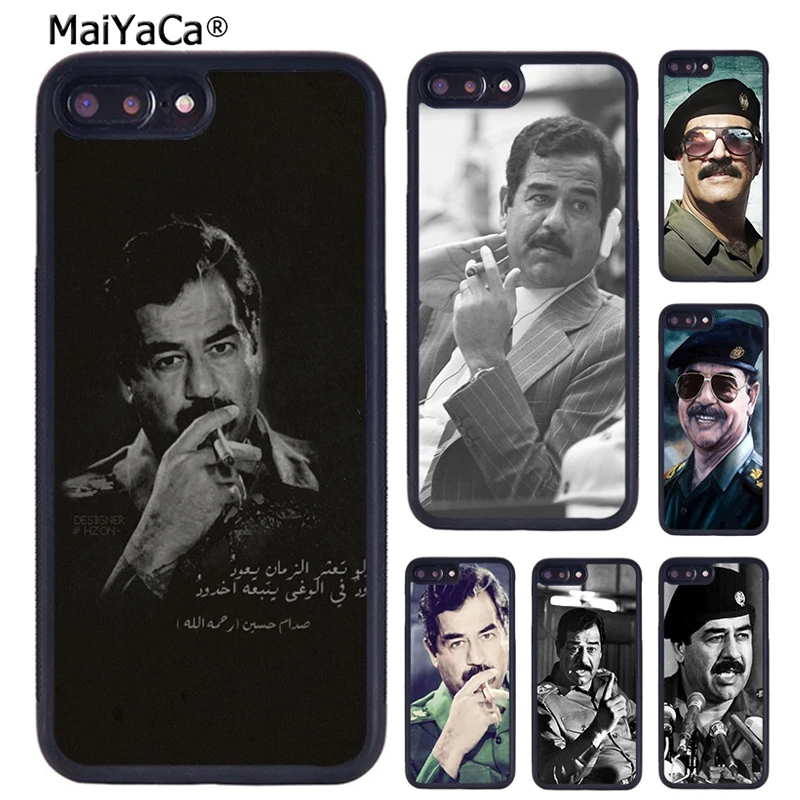 MaiYaCa арабский Ирак Саддам Хуссейн чехол для телефона iPhone X XR XS 11 12 Pro MAX 5 6 S 7 8 Plus Samsung