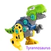 New Puzzle Assembled Tyrannosaurus Model Fit Transform Dinosaur Robot Toy For Kids Dinosaur Toys Gift 1