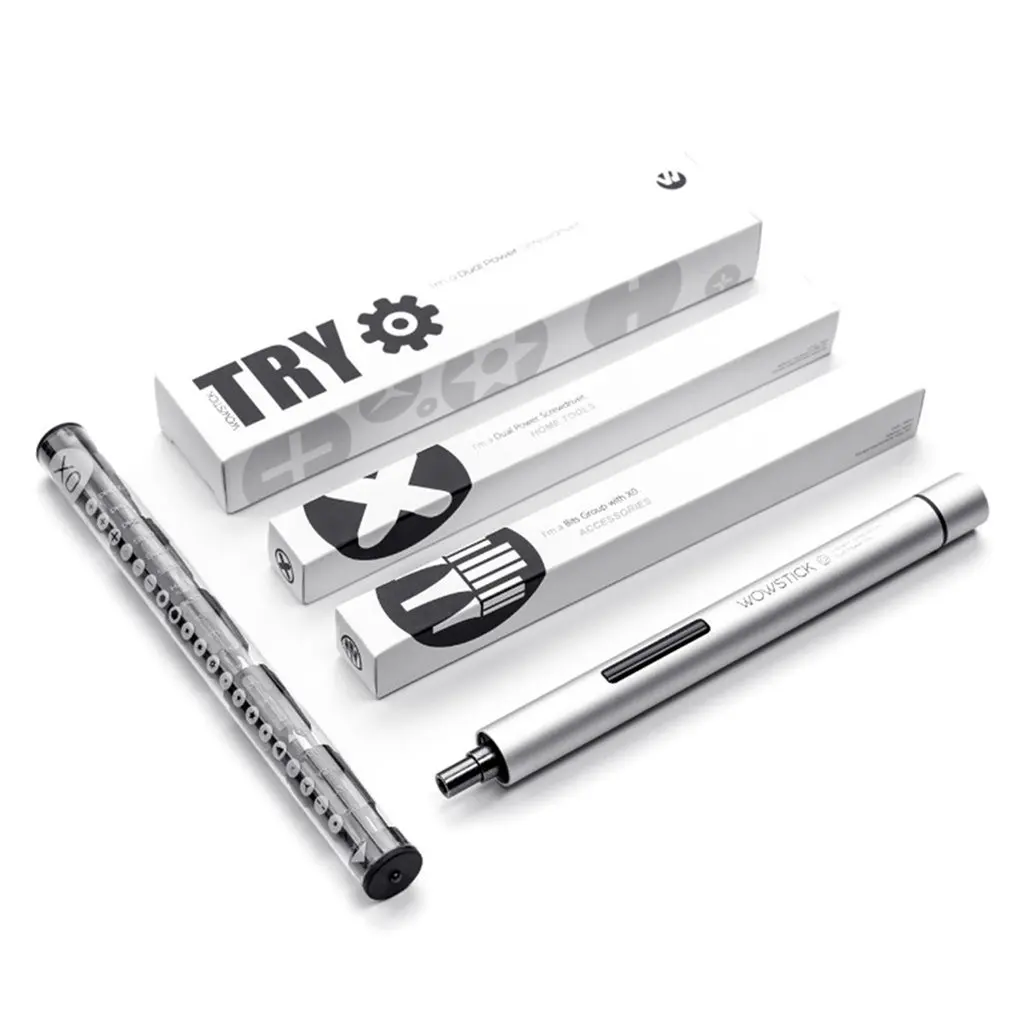 

Набор миниатюрных электрических отверток Wowstick, ручной привод 21 в 1 для ремонта телефонов и камер