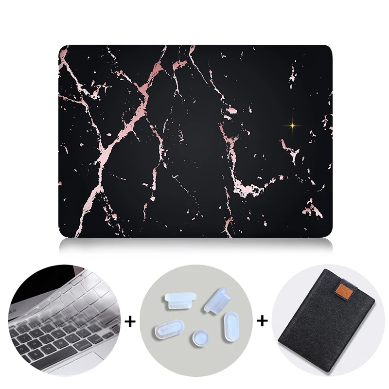 MB12 MTT жесткий чехол с мрамором для Macbook Air 11 13 Pro retina 13 15 дюймов с сенсорной панелью для ноутбука a2159 a1706 a1534 a1466 Funda - Цвет: MB12