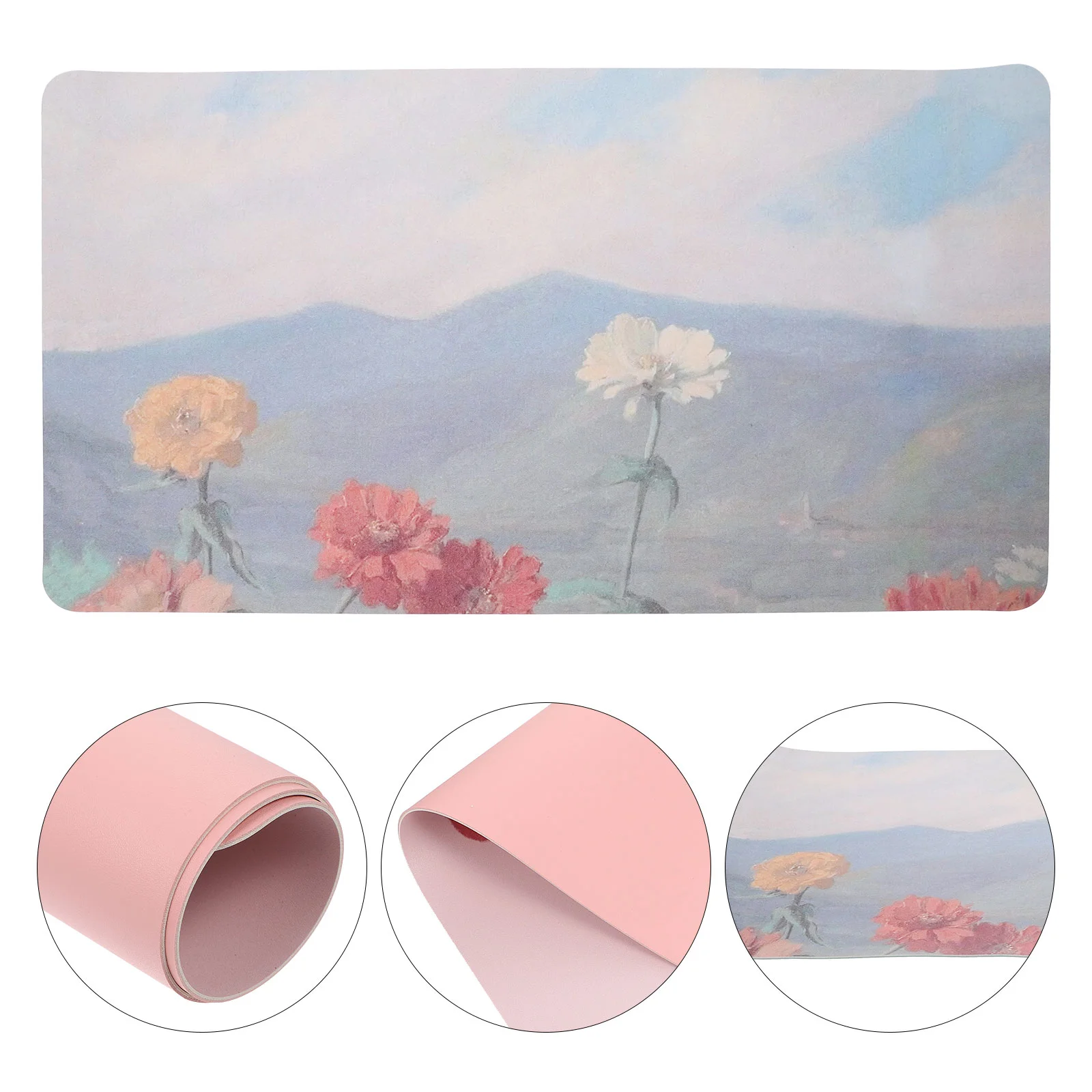 

1 шт., нескользящая настольная подкладка для компьютера