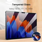 Защитное стекло для Samsung Galaxy Tab S7 Plus, s7 +, S6 Lite, 10,4, s6, 10,5, SM-P610, T860, T870, T975, полное покрытие