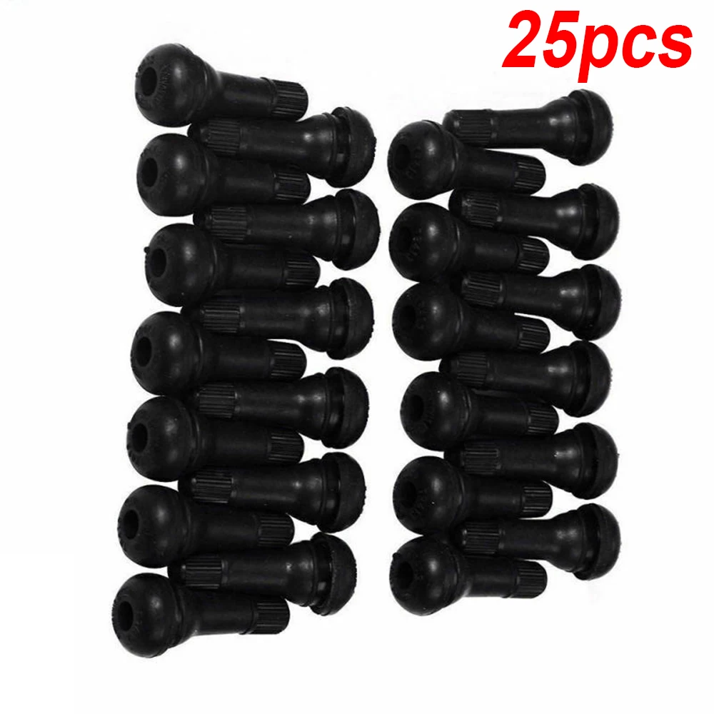 

Car Valve Short Rods Rubber Stems Accessories Replacement TR413 For vacuum Tire Snap-In