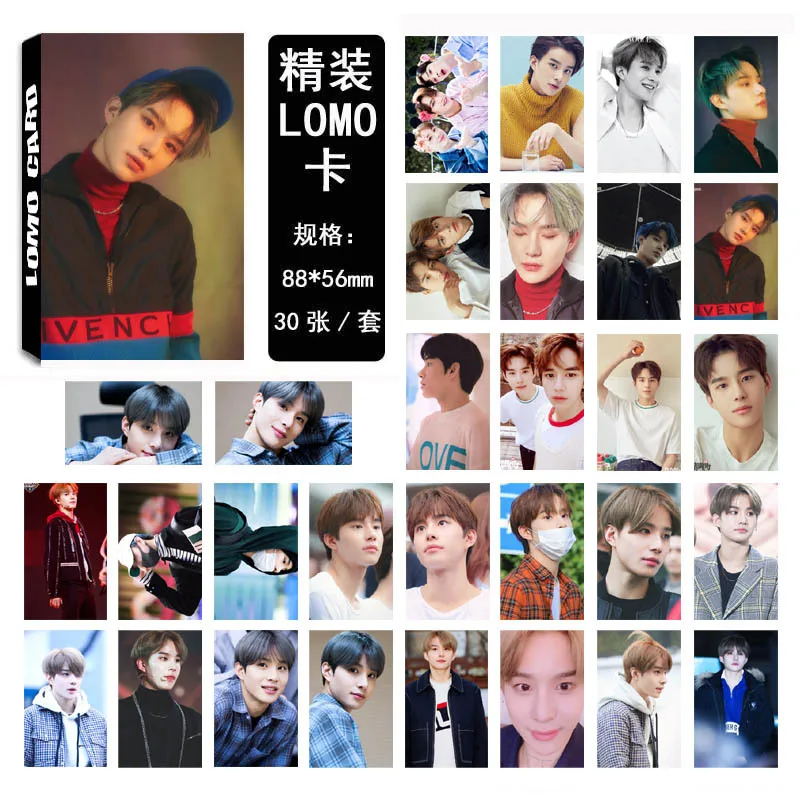 30 шт./компл. NCT 127 Kim Jung Woo Фотокарта хорошего качества K pop DREAM HD Lomo Cards nct127 POP альбом BOSS