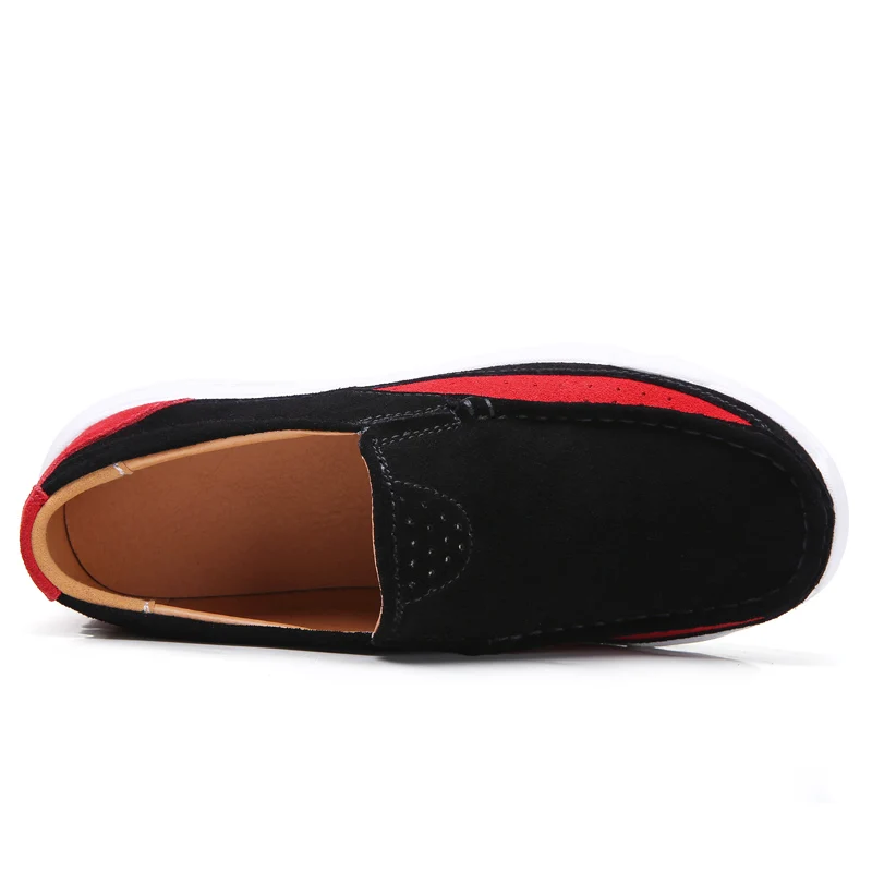 EOFK/Женская обувь на плоской платформе коллекция 2019 года сезон осень модная