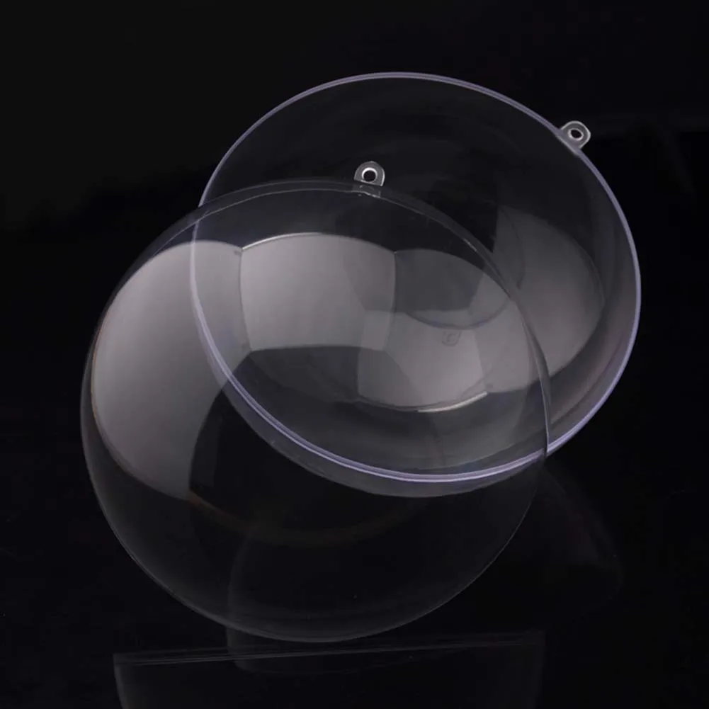 

1pcs Food Grade Material Immortal Flower Transparent Ball Plastic Ball Bathtub Mold Handmade Mold Filled Ball Decoration
