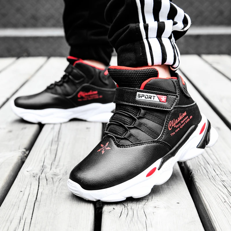 Детская Баскетбольная обувь 1 кроссовки в стиле ретро 11 + для мальчиков и девочек