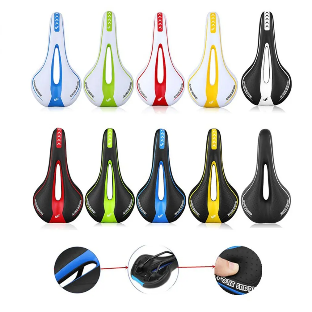 Велосипедное седло для горного велосипеда воздушное отверстие гонок