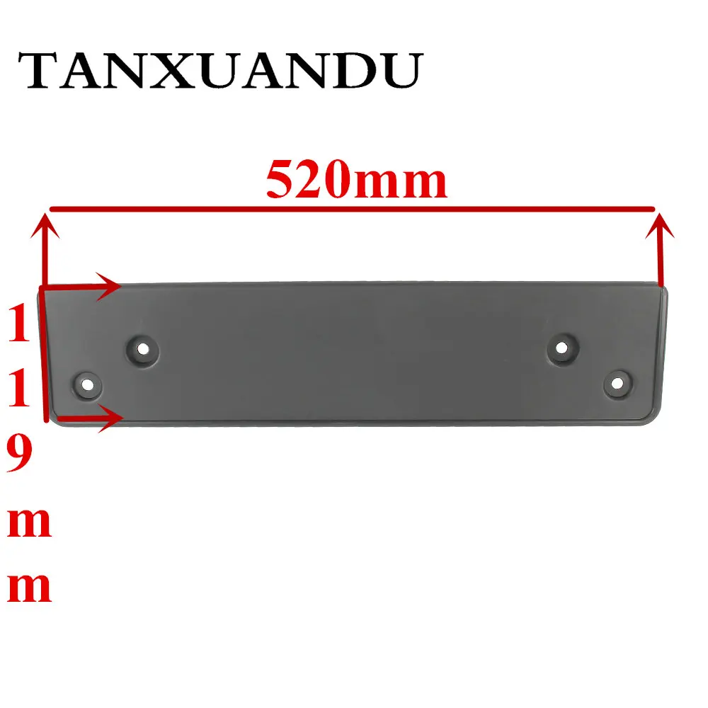 Передний бампер номерной знак панель Держатель кронштейн крепление отделка