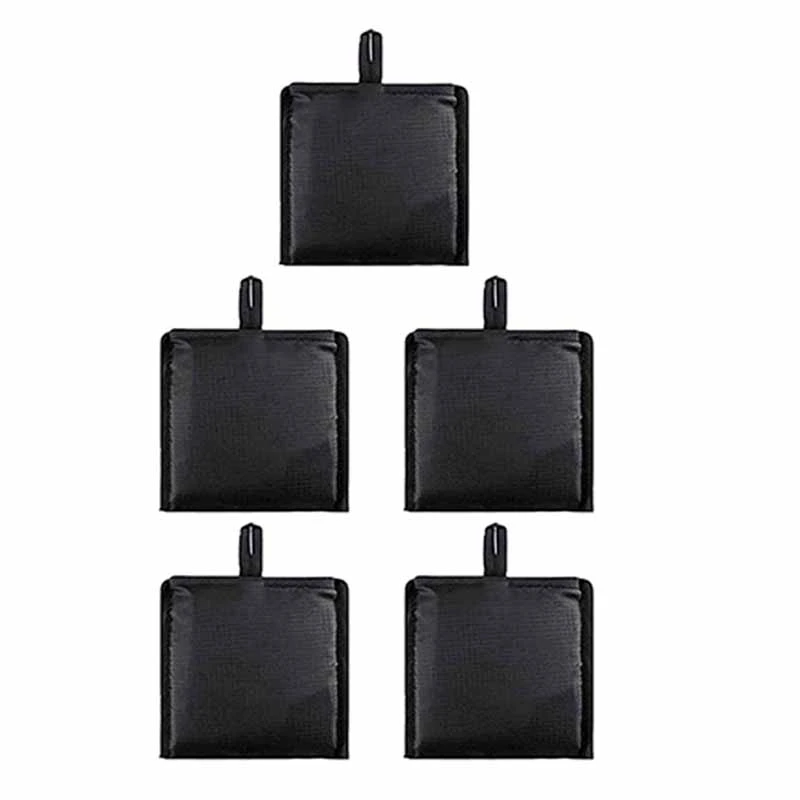 5 шт. Складная Сумка Для Покупок через плечо из ткани Оксфорд Портативная