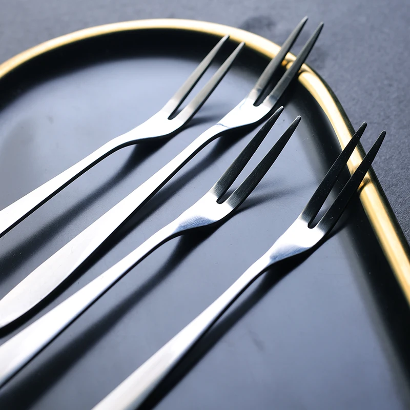 Бесплатная доставка столовые приборы утолщенная вилка из нержавеющей стали