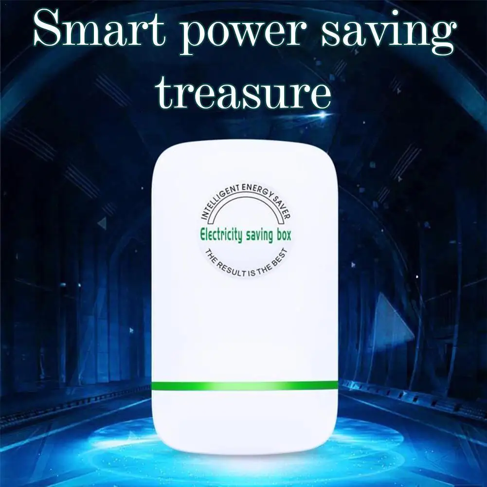 

Electricidad Electricity Saving Box Electric Energy Saving Saver Device Smart Household Device Power Supplies Plug EU J3S8