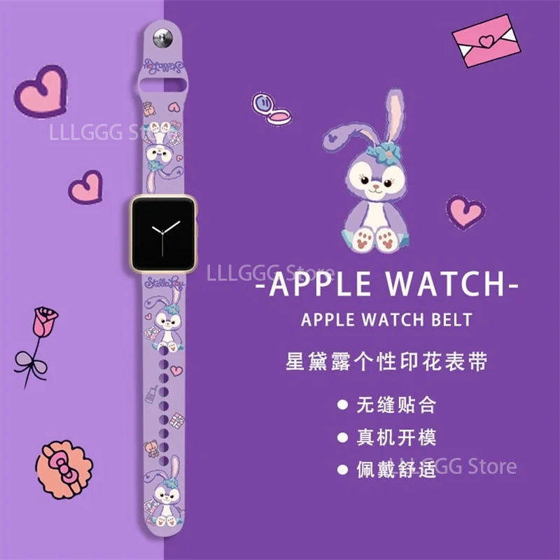 Ремешок сменный силиконовый для Apple Watch 3/4/5/6 38/40/42/44 мм | Аксессуары одежды