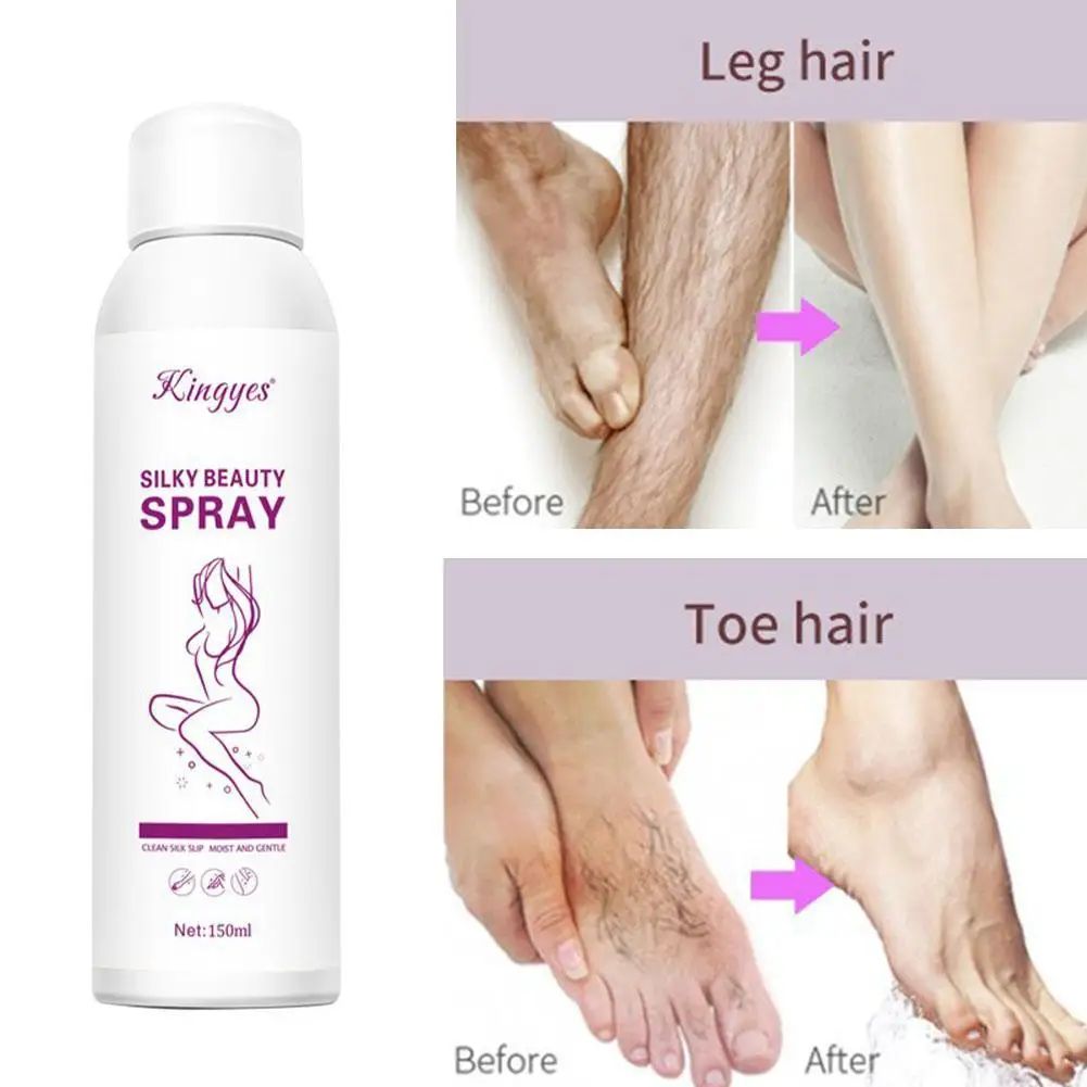

150ML Hair Remover And Growth Inhibitor Removal Cream Spray Beard Bikini Intimate Face Legs Body Armpit Painless
