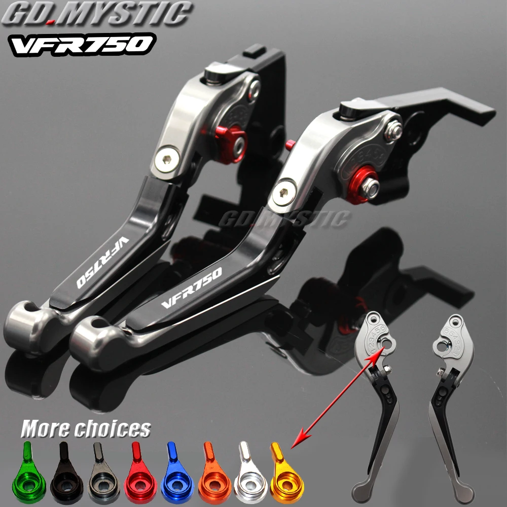 

Логотип VTR для HONDA VTR 1000F VTR1000F/fiрестоm 1998-2005, аксессуары для мотоциклов, Складные Выдвижные рычаги тормозной муфты