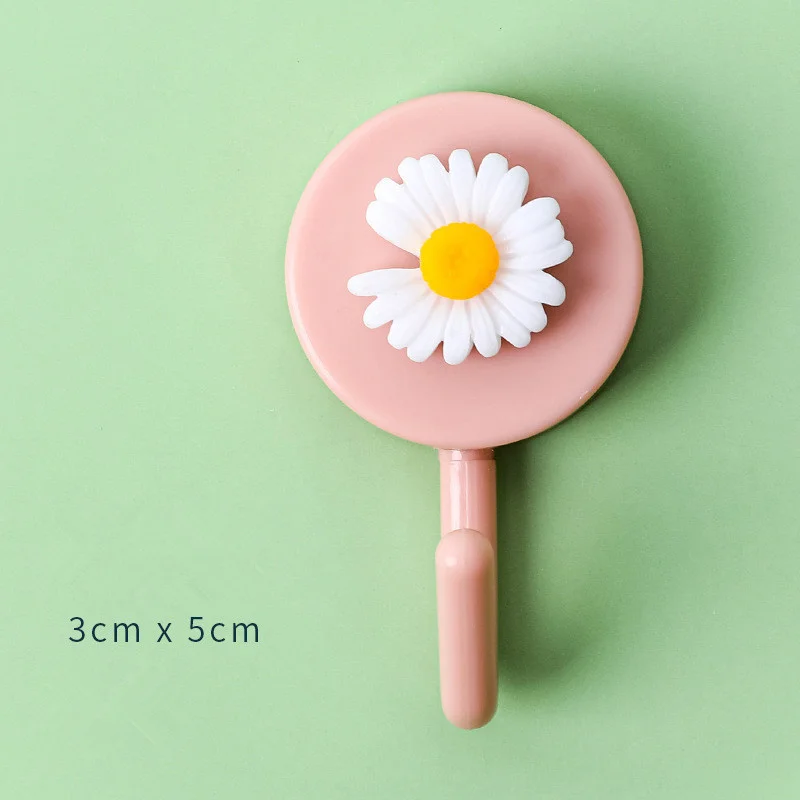 Cartoon Paste Hook Bathroom Waterproof Moisture-proof Strong Self Adhesive Door Wall Hooks Kitchen Non-perforated Hamulus | Дом и сад