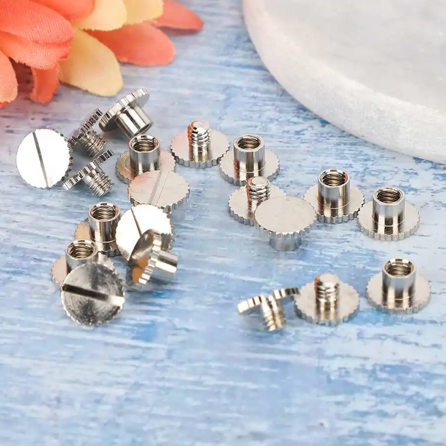 Латунные заклёпки для книг плоские кожаные аксессуары рукоделия заклепки