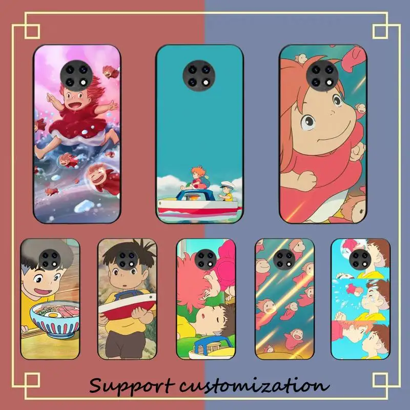 

Ponyo on the Cliff Phone Case For Redmi Note 8A 7 5 Note8pro 8T 9Pro Coque for note6pro Capa