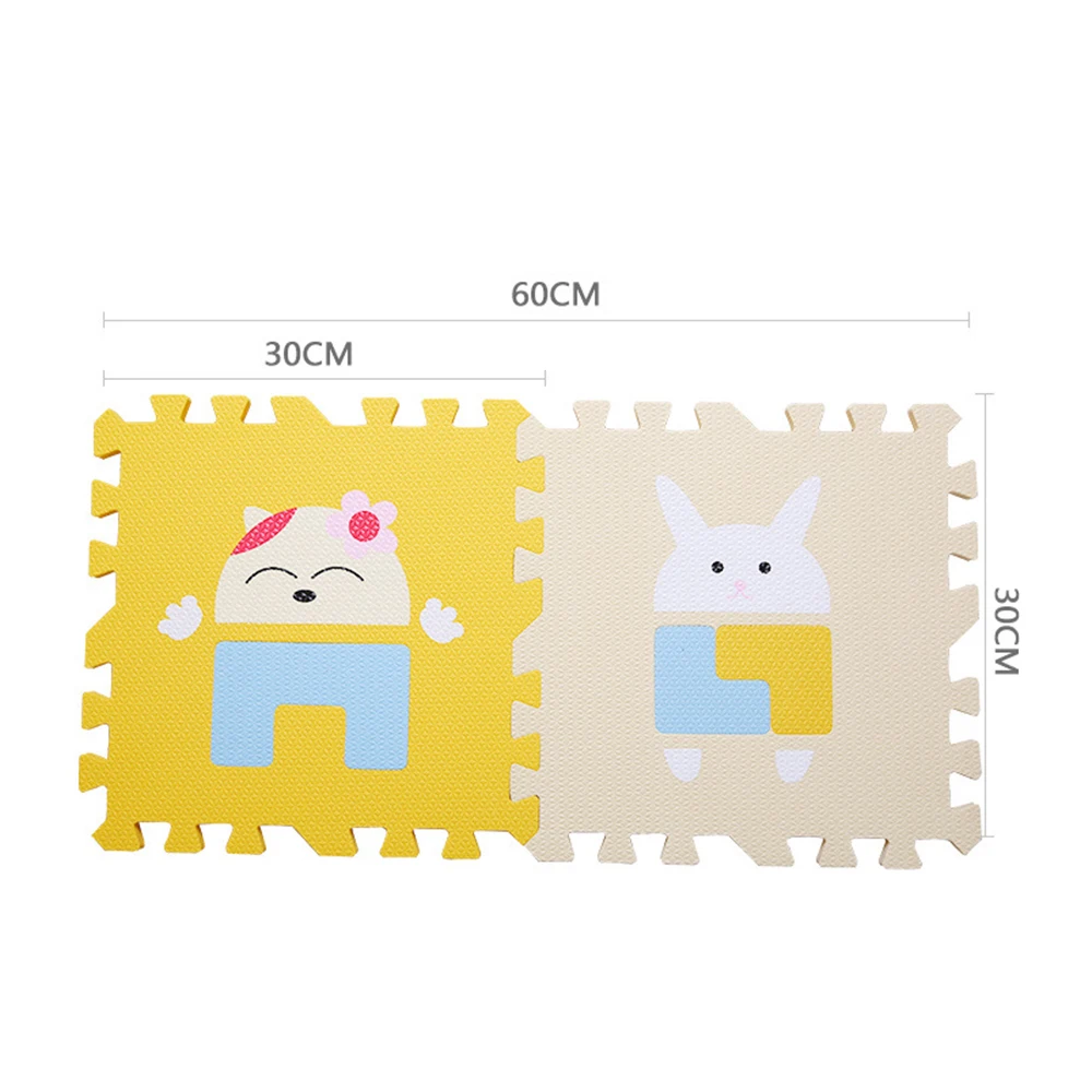 Коврики для детских игр гимнастические ползающие коврики напольные пазлы