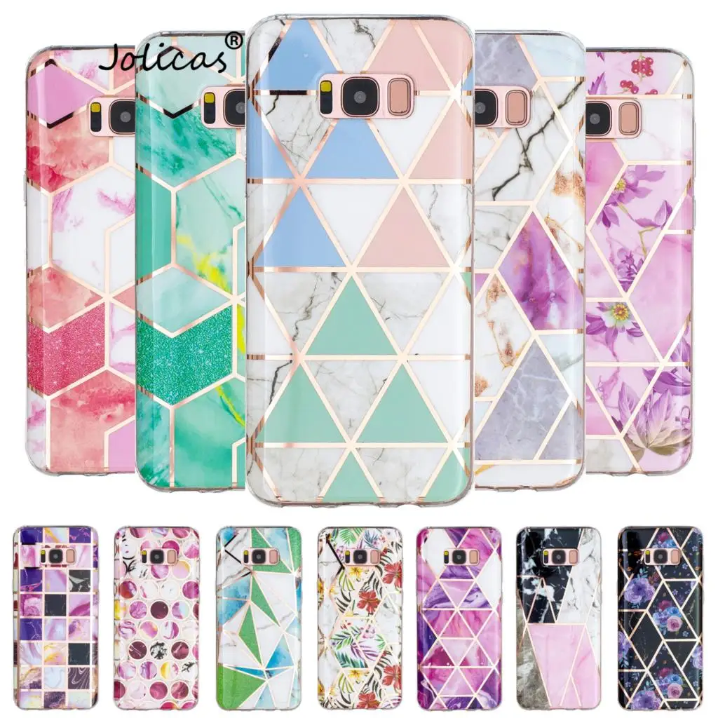 Аксессуары для телефона чехлы из мягкого ТПУ синего цвета Samsung S8 чехол Galaxy carcaso