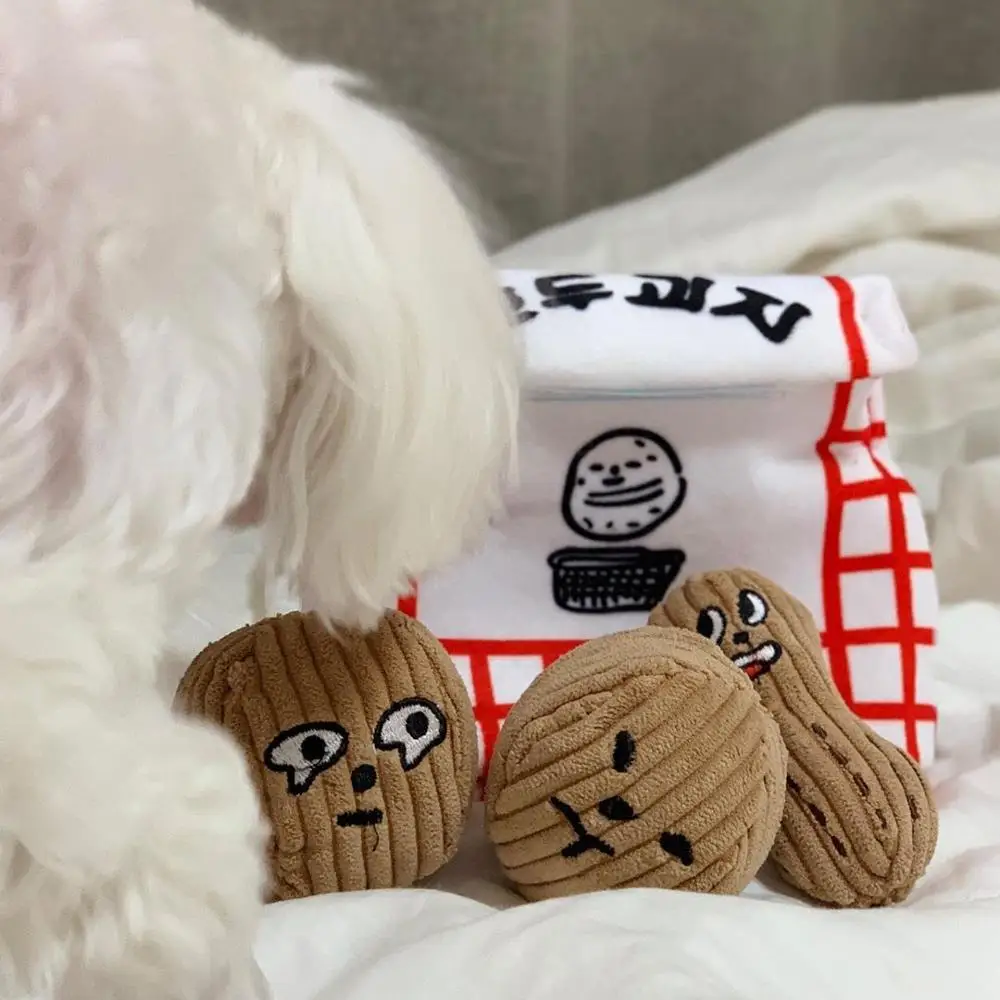 Ins/Лидер продаж Корея По Обработке Орехов: грецкий орех арахис игрушки собаки